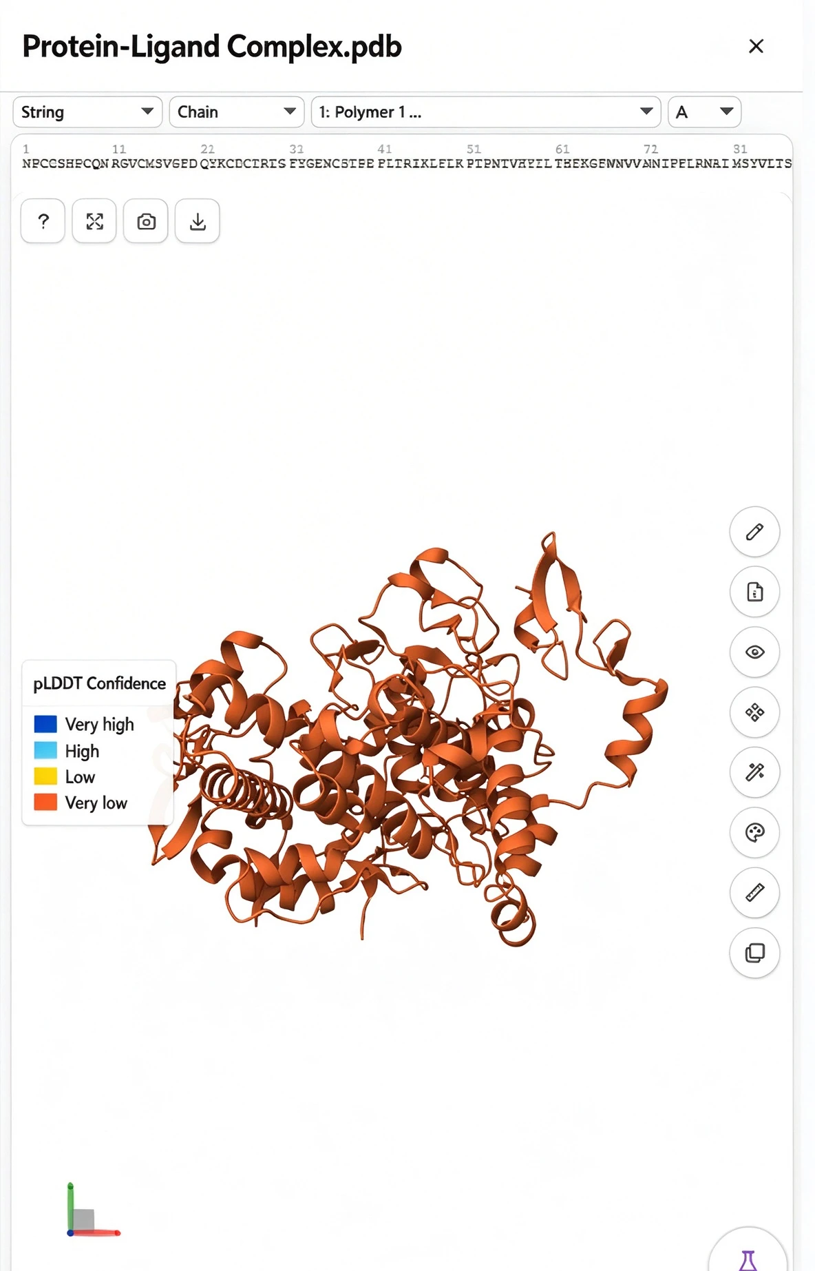 3D preview of the COX-2 ibuprofen complex